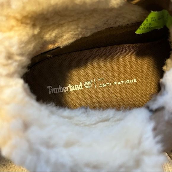 Timberland WOMEN'S JAYNE WATERPROOF FLEECE FOLD-DOWN BOOTS size 8 M - Picture 10 of 15